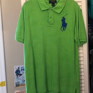 Polo by Ralph Lauren Boys Lime Green Polo Shirt